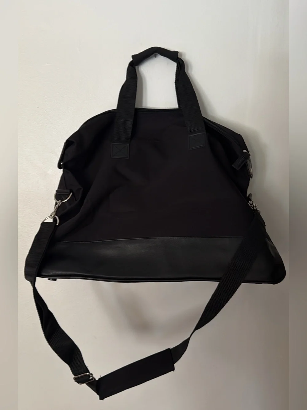 Calvin Klein Black Embossed Logo Accessory Panel